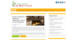 Desktop Screenshot of catbed-4less.com