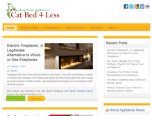 Tablet Screenshot of catbed-4less.com
